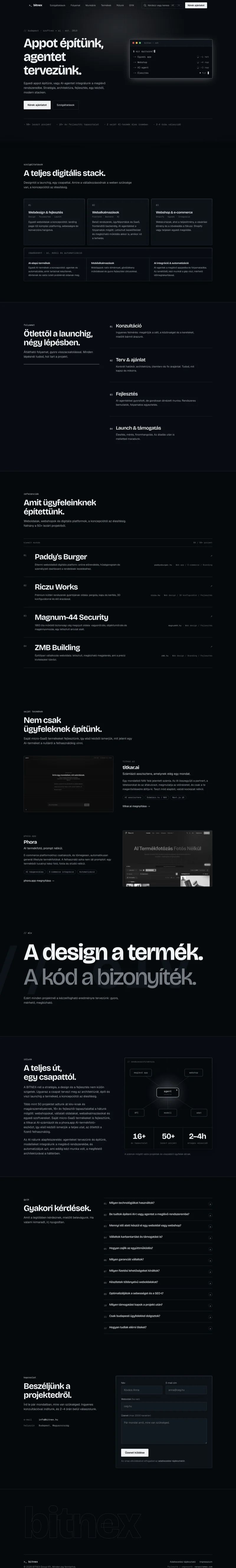 The BITNEX site on desktop and mobile